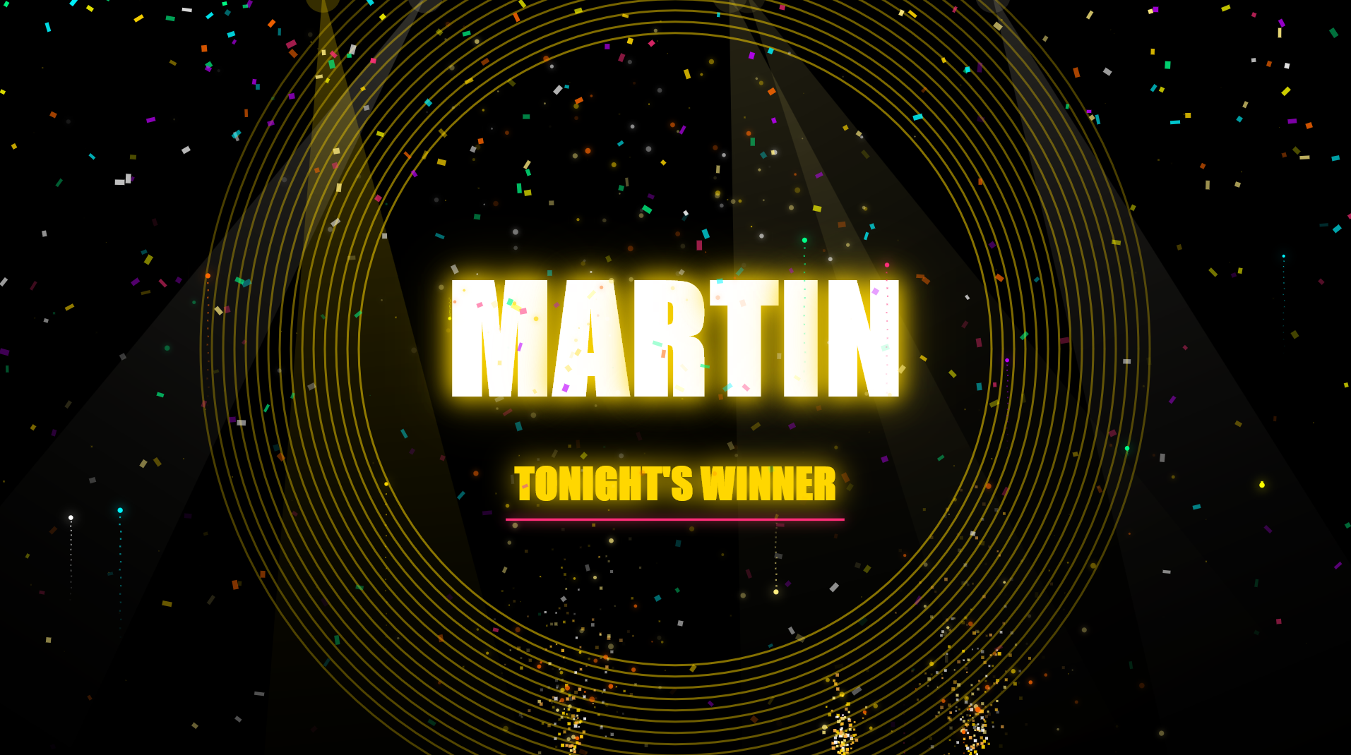 Spotlight — Winner Popup